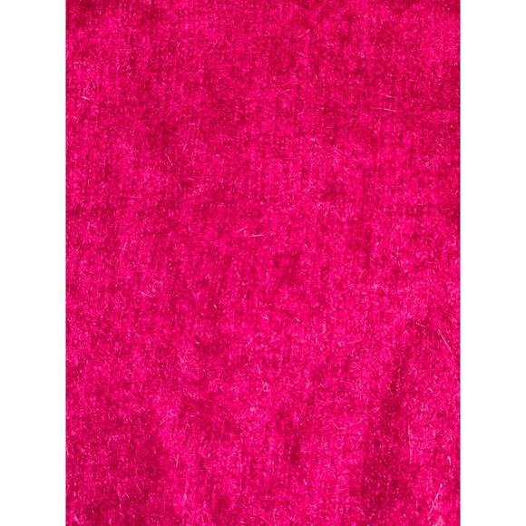 Studio J Cowl Neck Angora Sweater - Women's Size M - 70% Angora in Magenta - Picture 3 of 8